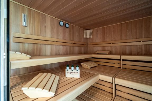 Ein Foto der Retreat-Sauna in der Staub Hinterzarten